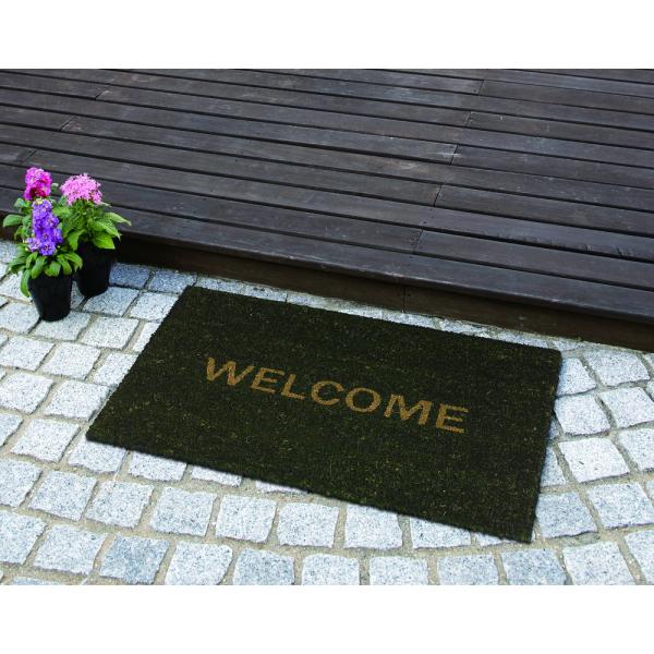 外玄関用 泥落としマット ウェルカム 約45×65cm 240003100 玄関マット ガーデン ガ...
