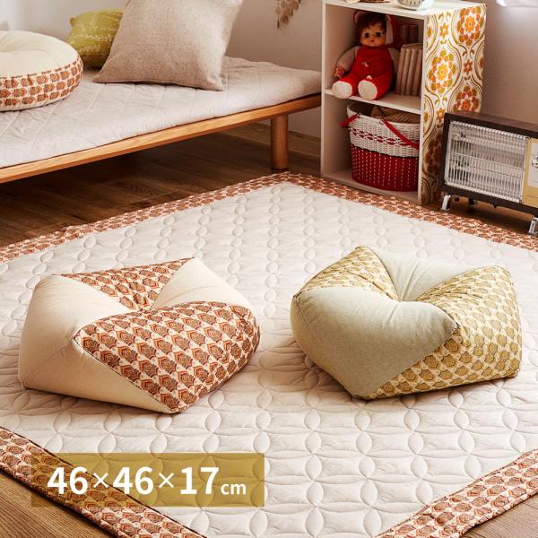 昭和レトロ　おじゃみクッション　アトレ　240633410　クッション　レトロデザイン　約46×46...