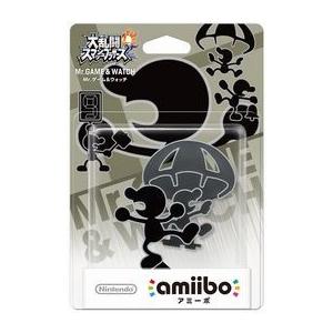 ◆送料無料・即日発送◆PT※ amiibo(アミーボ) Mr.ゲーム&amp;ウォッチ (大乱闘スマッシュブラザーズシリーズ) 新品15/10/29