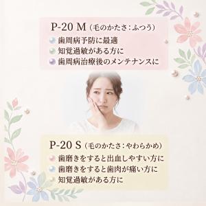 GC ジーシー ルシェロ P-20 S 歯ブラ...の詳細画像3