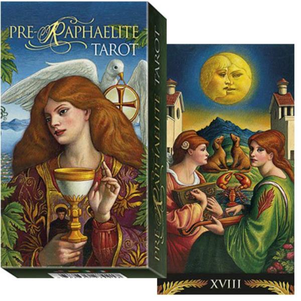 タロットカード プリ-ラファライト タロット　Pre-raphaelite tarot 日本語解説書...