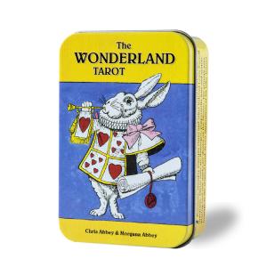 タロットカード ワンダーランド タロット 缶入り　The Wonderland Tarot in a Tin 日本語解説書付き｜クロノスゲート Yahoo!店