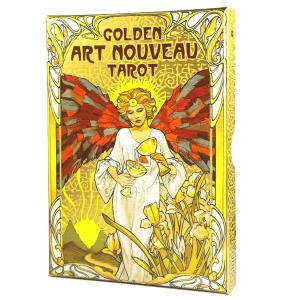 ゴールデン アールヌーボー タロット 大アルカナ 22枚 Golden Art Nouveau Tarot タロットカード タロット 占い 大判サイズ 日本語解説書付き 送料無料 正規品