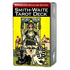 スミス・ウェイト タロット ボーダレス ミニ Smith-Waite Tarot Deck Borderless Mini タロットカード ウェイト版 タロット ミニ 占い 日本語解説書付き 正規品