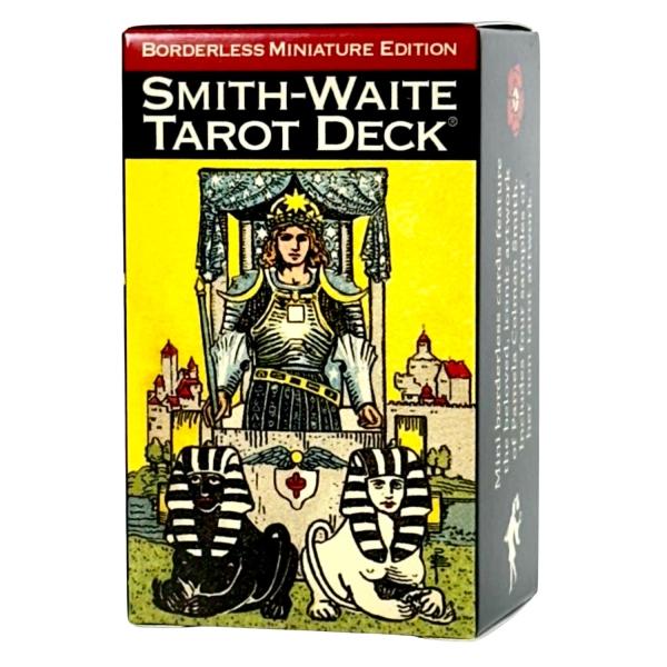 スミス・ウェイト タロット ボーダレス ミニ Smith-Waite Tarot Deck Bord...