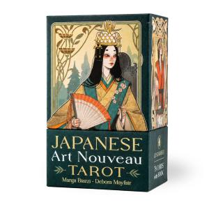 ジャパニーズ・アールヌーボー・タロット Japanese Art Nouveau Tarot タロット 占い 日本語解説書付き タロットカード 和風 送料無料