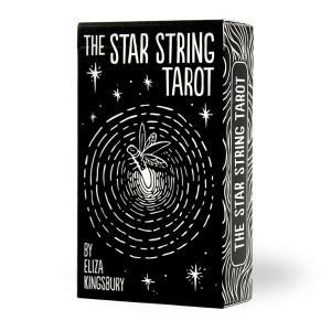 スター・ストリング・タロット The Star String Tarot タロットカード 78枚 日本語解説書付き 正規品 ウェイト版 タロット 占い RWS 初心者 白黒 送料無料
