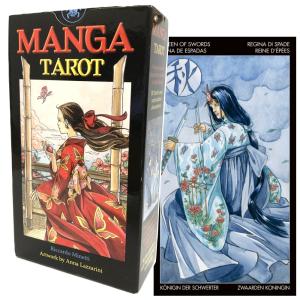 タロットカード 78枚 タロット占い マンガ タロット　Manga Tarot 日本語解説書付き｜クロノスゲート Yahoo!店