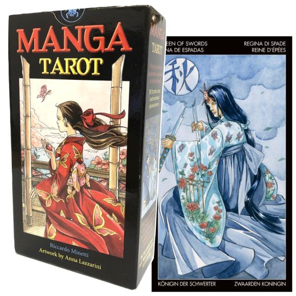 マンガ タロット Manga Tarot タロットカード 78枚 ウェイト版 タロット占い 日本語解...