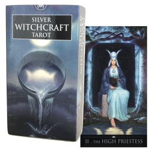 タロットカード 78枚 ウェイト版 タロット占い   シルバー ウィッチクラフト タロット　Silver Witchcraft Tarot  日本語解説書付き　