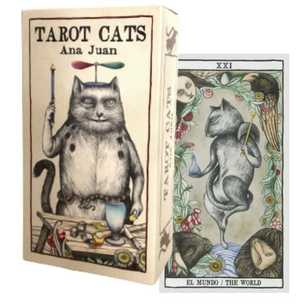 タロットカード 78枚 タロット占い   タロット キャッツ　Tarot Cats  日本語解説書付...