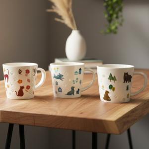 単品 肉球マグカップ ほたる手 蛍手 蛍彫り ...の詳細画像2