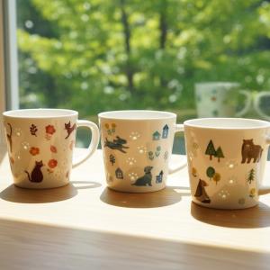 単品 肉球マグカップ ほたる手 蛍手 蛍彫り ...の詳細画像4