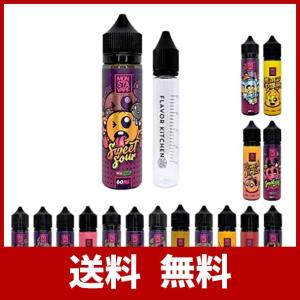 MONSTA VAPE モンスターベイプ マレーシア定番系リキッド 60ml（1本）＋FlavorKitchenオリジナル目盛付きボトルセット【VAP｜item-y