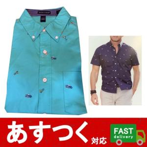 数量限定(THE NEW IVY ニューアイビー メンズ 半袖 プリントシャツ サイズL/XXL) 緑 車 car 夏 サマー シャツ カジュアル C2107106-112｜itemp-yh