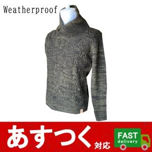 数量限定 (WEATHERPROOF メンズ セーター オリーブ) Sサイズ トップス あたたかい ニット おしゃれ 30855 C2203235-237｜itemp-yh