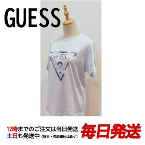 ポスト投函便  サイズS/M  ゲス 半袖 トップス カジュアル ロゴ 42773 CC2208054-68