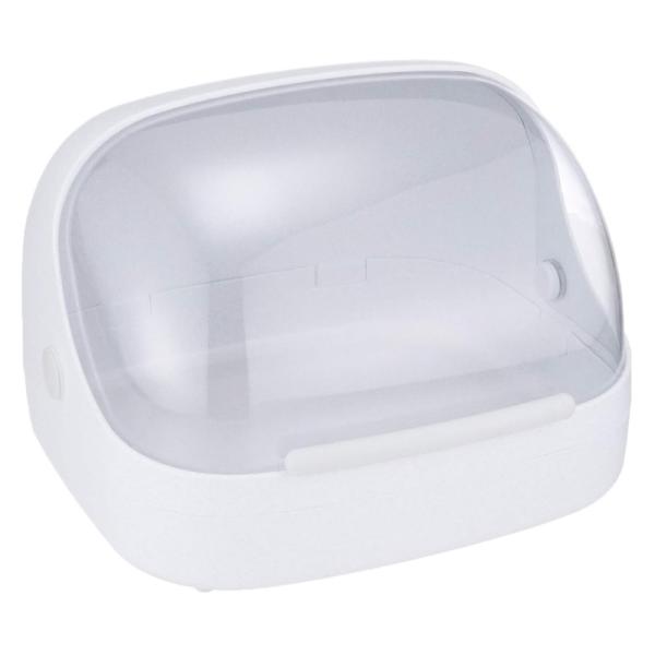 【外箱不良】 パール金属 フード付ケース 大 HB-502 ホワイト クローブ 調味料 食卓 キッチ...