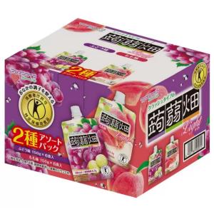 蒟蒻畑　クラッシュタイプ　送料込み1個145.8円 アロエ　りんご　72個 4902738510058_4_600x600_crop_c