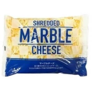 冷蔵品（ムラカワ マーブルシュレッドチーズ 1kg）要加熱 1000g JUCOVIA ナチュラルチーズ ピザ グラタン 2種類 アレンジ チーズ 料理 トッピング 585080