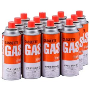 Iwatani （12本セット イワタニ カセットガス ボンベ CB-250-OR