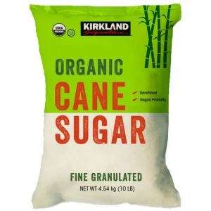 （カークランド CANE SUGAR 有機砂糖 4.54kg）有機 砂糖