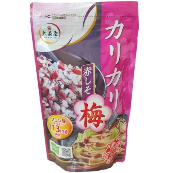 （大森屋 カリカリ梅 赤しそ ソフトタイプ 400g）ふりかけ おにぎり 混ぜご飯 梅 お茶漬 玉子...