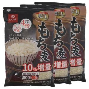 はくばく もち麦 800g 6袋入 食物繊維 厳選 オリジナル : 専門店中江