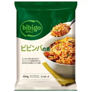 （CJ 韓飯 ビビンバの素 2人前×4）ビビンバ ごはん ご飯 具材 コチュジャン 8人前 まぜるだけ 簡単 おかず シージェイジャパン ビビゴ 韓食 韓国 43392