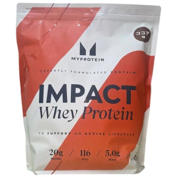 （MYPROTEIN マイプロテイン 1.9kg インパクト ホエイプロテイン パウダー ココア味）...