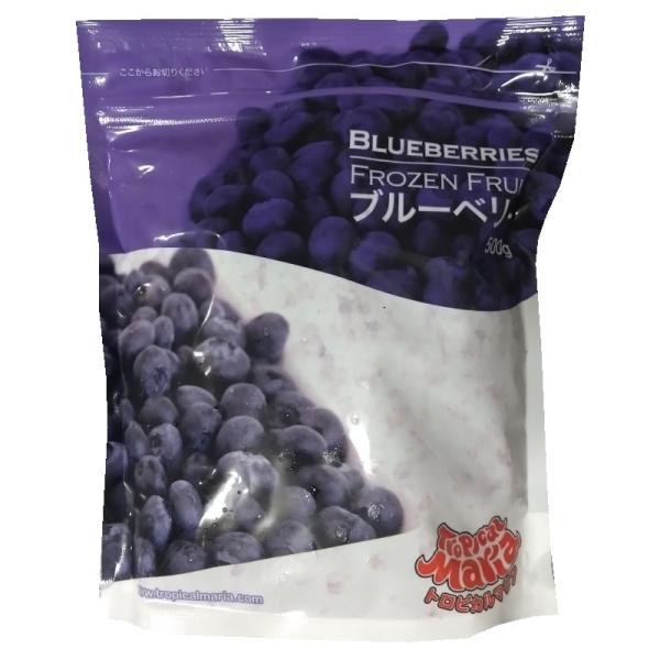 冷凍品 トロピカルマリア ブルーベリー 500g フローズン フルーツ 冷凍 スムージー ジュース ...