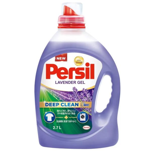 Persil パーシル ラベンダージェル 2.7L 洗濯用洗剤 液体 パープル ラベンダーコットン ...