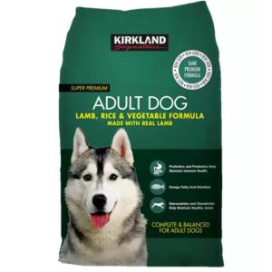 （カークランド ドッグフード ラム＆ライス＆ベジタブル 成犬用 18.14kg）ドライ いぬ ADU...