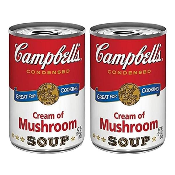 （300g×2缶セット キャンベル クリームマッシュルーム スープ）Campbells 300g 2...
