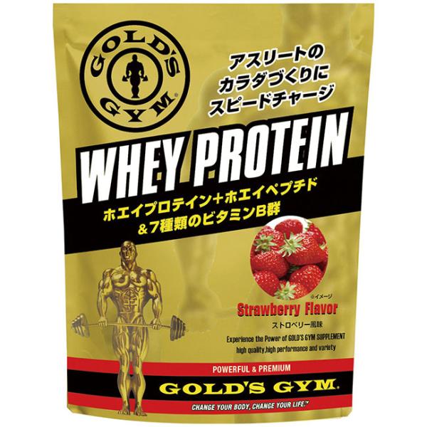 GOLD`S GYM ゴールドジム ホエイプロテイン ストロベリー風味 720g
