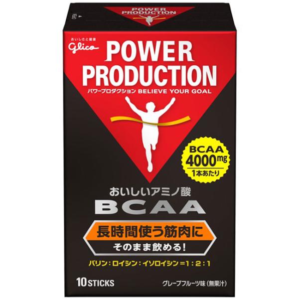 江崎グリコ POWER PRODUCTION（パワープロダクション）おいしいアミノ酸BCAAスティッ...