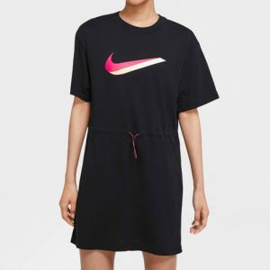 『在庫一掃セール』 NIKE ナイキ レディース アイコン クラッシュ S/S ドレス ブラック