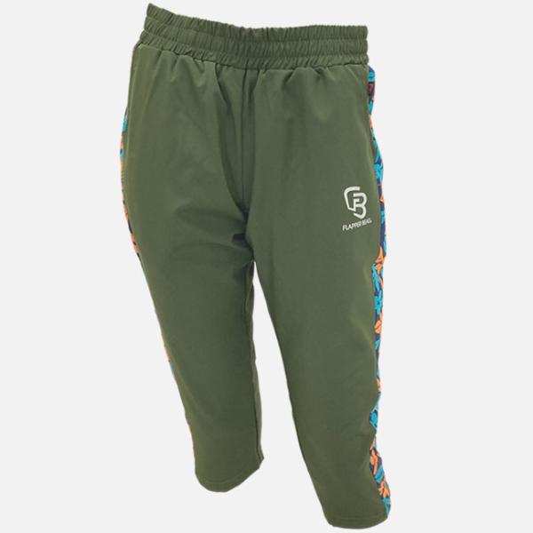 在庫一掃セール FLAPPER BEAT フラッパービート カプリパンツ カーキ