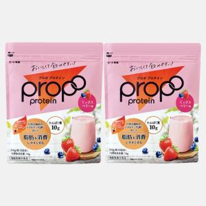 ROHTO ロート製薬 プロポ プロテイン（機能性表示食品） ミックスベリー味 240g×2個