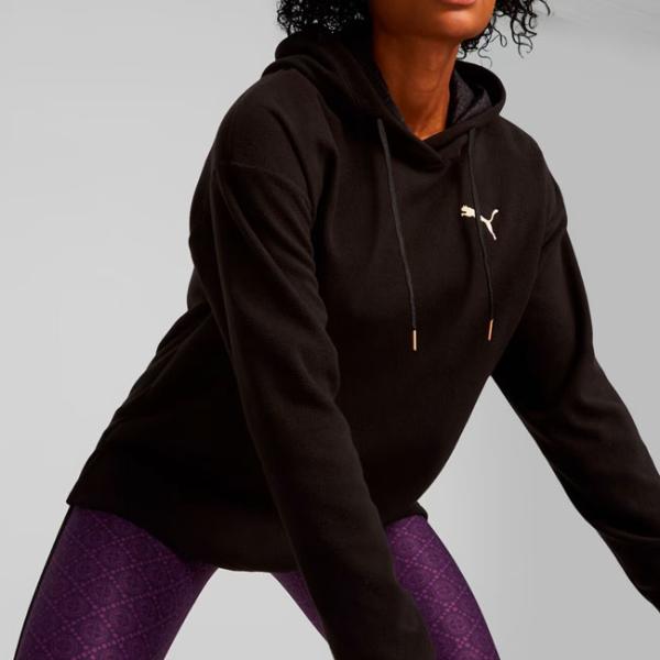 在庫一掃セール PUMA プーマ ウィメンズ トレーニング LOGO LOVE フーディー プーマブ...