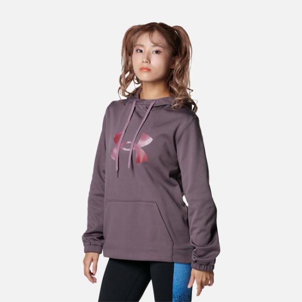 UNDER ARMOUR（アンダーアーマー）WOMEN UAアーマーフリース ビッグロゴ プルオーバ...