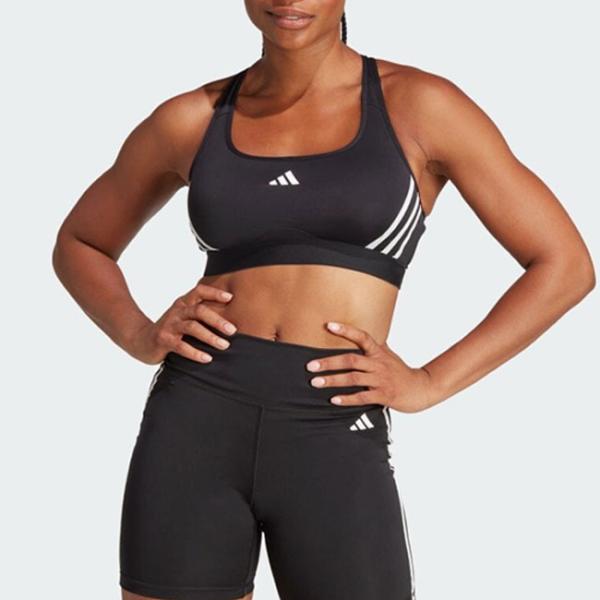 adidas アディダス レディース Powerimpactトレイン ミディアムサポート スリースト...