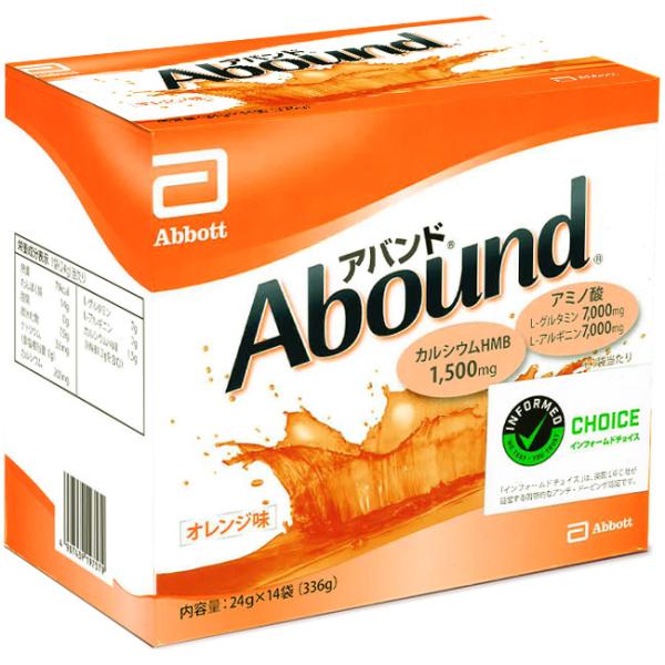 Abound（アバンド）オレンジ味　24gｘ14袋