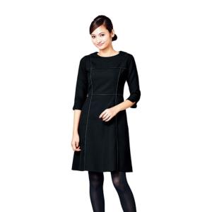 U-FACTORY(ユーファクトリー) 七分袖ワンピース A55630