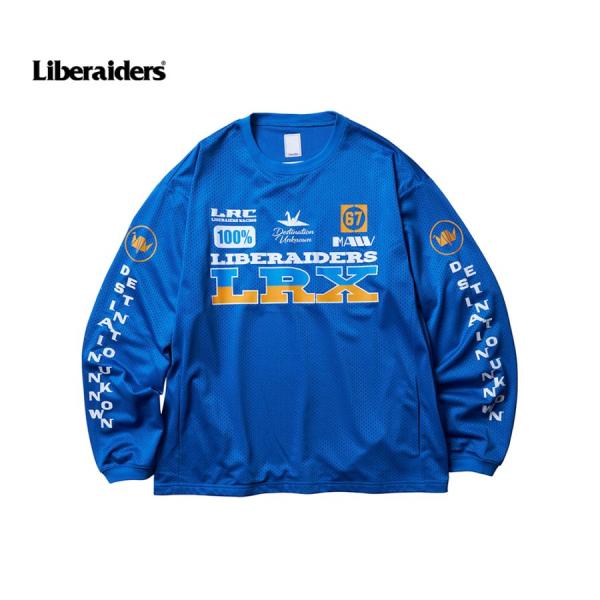 Liberaiders リベレイダース LR RACING L/S TEE レーシングロンT