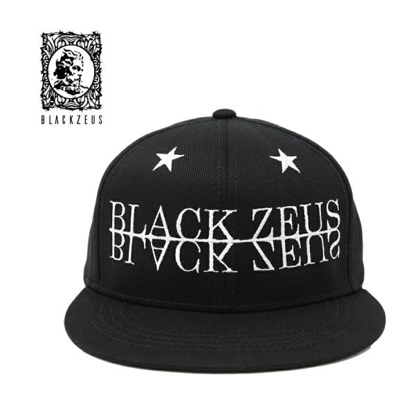 Black Zeus ブラックゼウス BZ Mirror CAP Black×Blanc スナップバ...