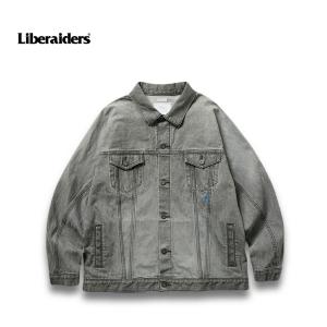 Liberaiders リベレイダース REPAIRED DENIM COVERALL INDIGO