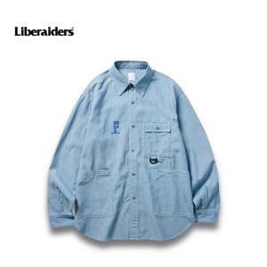 トップス Liberaiders R.P.L CHAMBRAY SHIRT BLUE Liberaiders リベレイダース R.P.L CHAMBRAY SHIRT BLUE シャツ