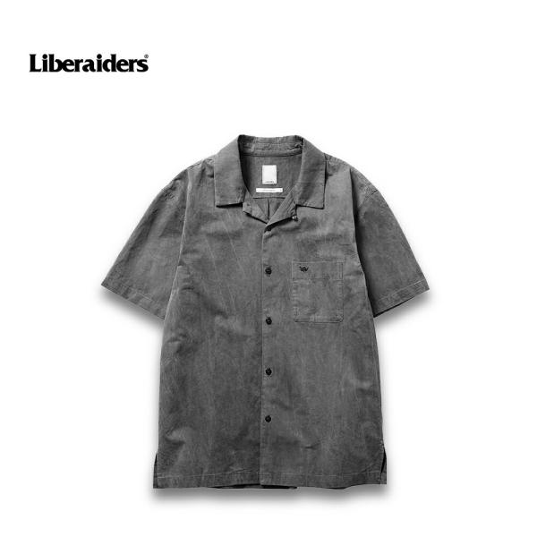 Liberaiders リベレイダース OVERDYED S/S SHIRT GRAY シャツ