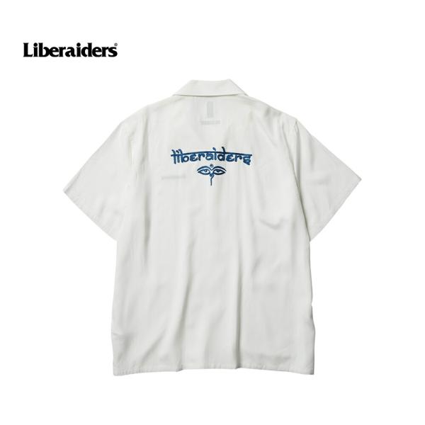 Liberaiders WISDOM EYES RAYON SHIRT WHITE レーヨンシャツ ...